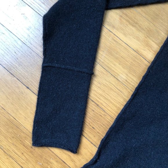 Free People Wear It Well Cashmere Cardigan (XS) in Black NWOT - Picture 9 of 10